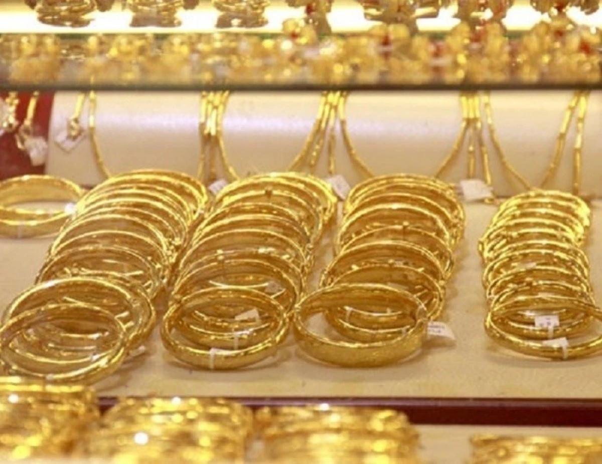 Giá vàng trong nước ở mức 57,99 triệu đồng/lượng.