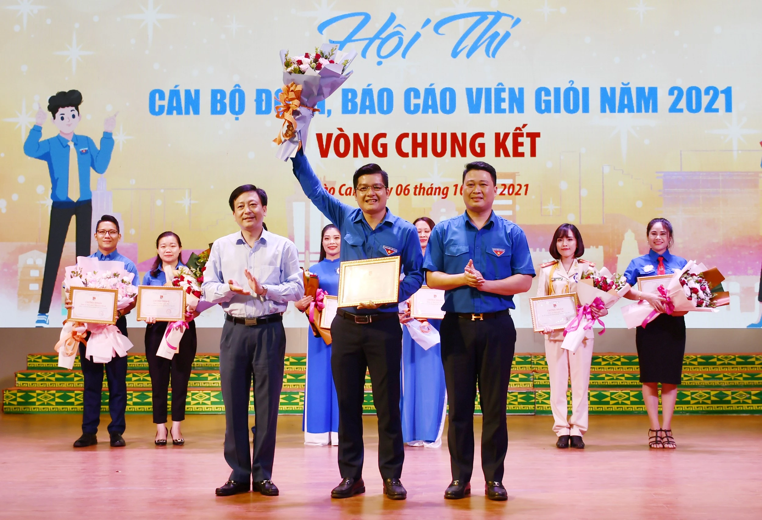 Đoàn thanh niên Công ty TNHH MTV Apatit Việt Nam xuất sắc giành giải Nhất.
