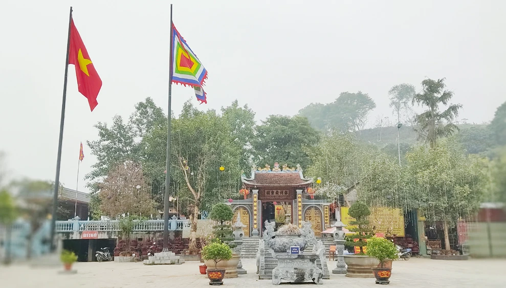 Tạm dừng đón khách tại di tích lịch sử Đền Bảo Hà để phòng dịch Covid-19 ảnh 1