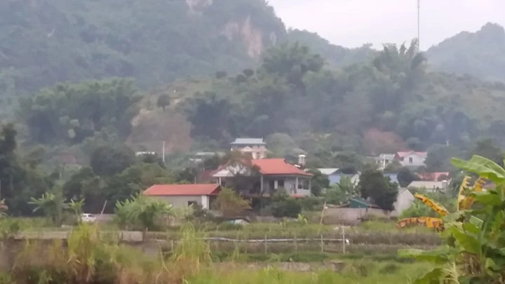 Một góc bản Bó hiện nay.