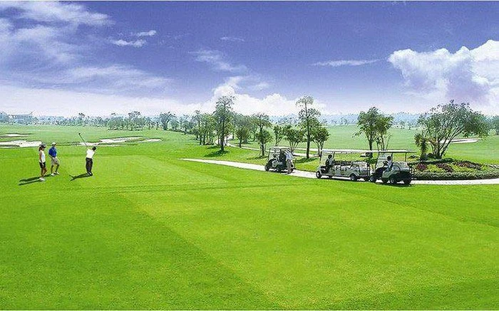 Phối cảnh sân golf Lào Cai.