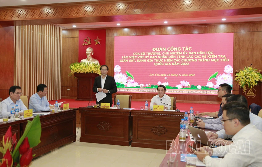 Triển khai Chương trình MTQG DTTS và miền núi với quyết tâm cao nhất ảnh 1