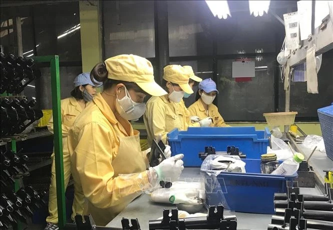 Lao động 15 tuổi trở lên có việc làm tăng 1,1 triệu người so với cùng kỳ quý I-2022. Ảnh minh họa: TTXVN&nbsp;