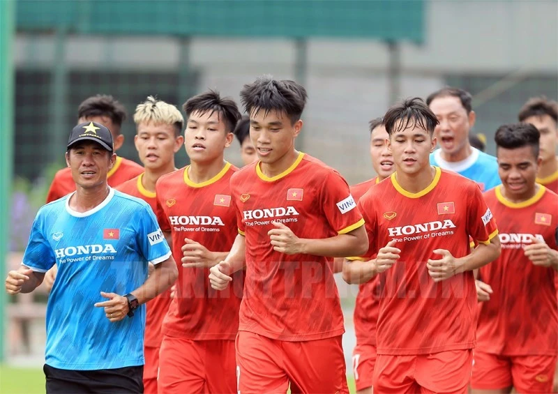 U22 Việt Nam tái đấu với Trung Quốc sau SEA Games 32 ảnh 1