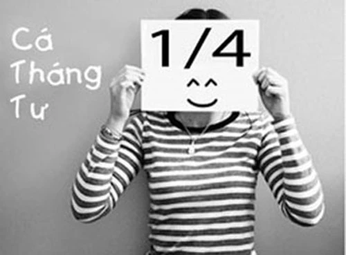 Cá tháng Tư là dịp trêu đùa người khác mà không lo bị trách giận. (ảnh minh họa)