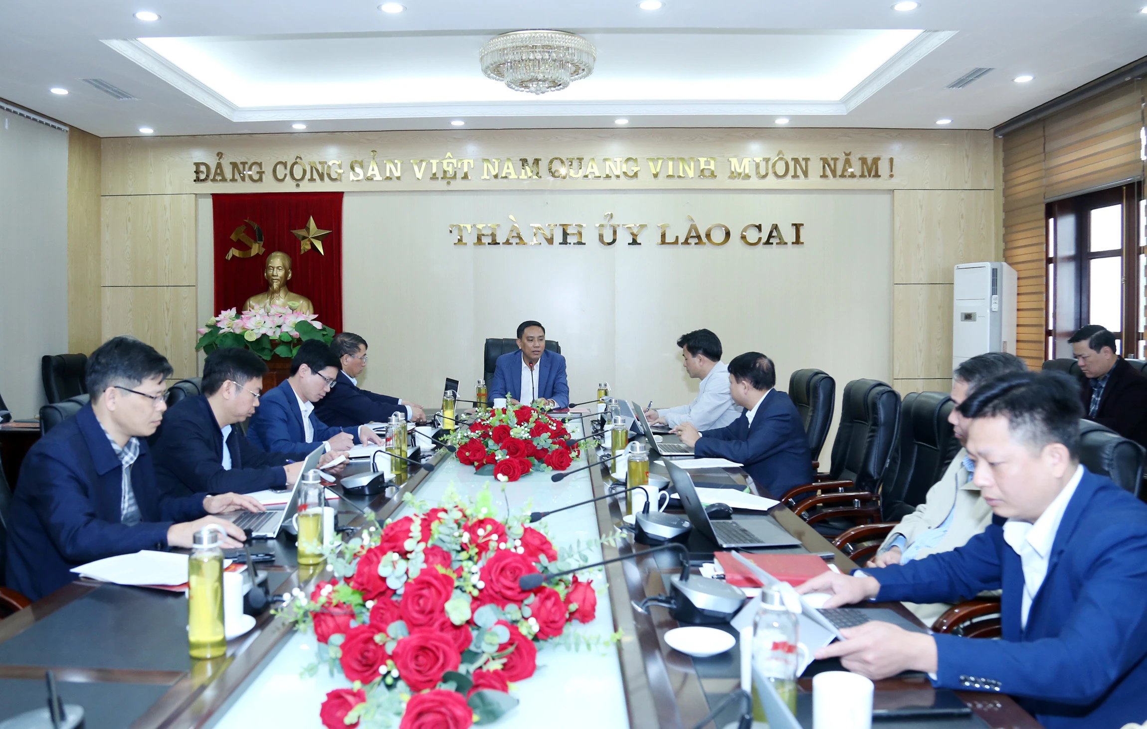 Thành phố Lào Cai có 7 tổ chức cơ sở đảng trong đơn vị kinh tế tư nhân&nbsp; ảnh 1