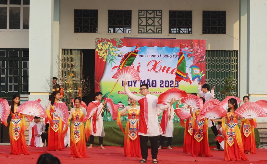 Xã Đồng Tuyển: Tưng bừng Hội Xuân Quý Mão 2023 ảnh 1