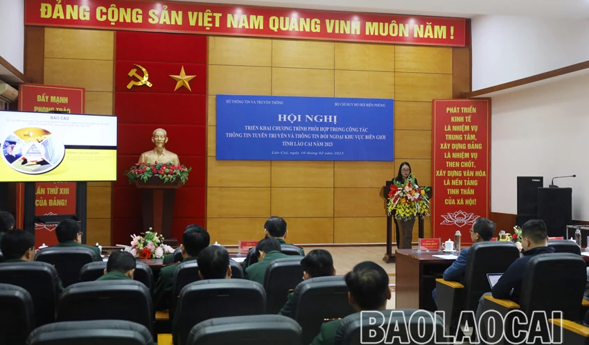 Nâng cao hiệu quả phối hợp thông tin đối ngoại khu vực biên giới tỉnh Lào Cai ảnh 1