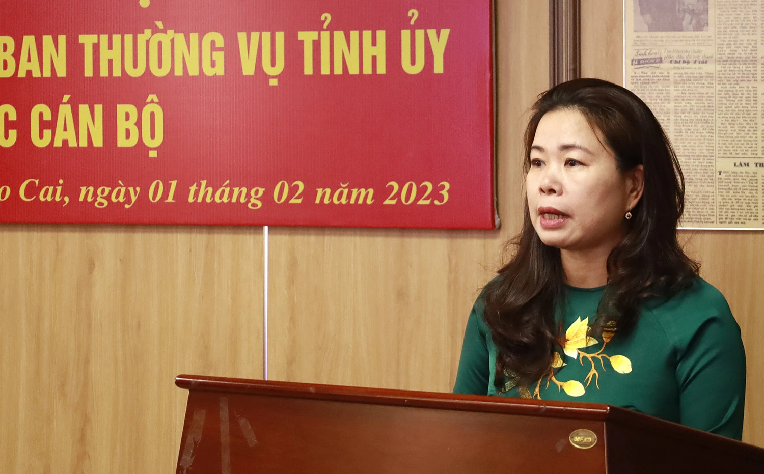 Công bố quyết định bổ nhiệm Phó Tổng Biên tập Báo Lào Cai và Phó Giám đốc Đài Phát thanh - Truyền hình tỉnh ảnh 3