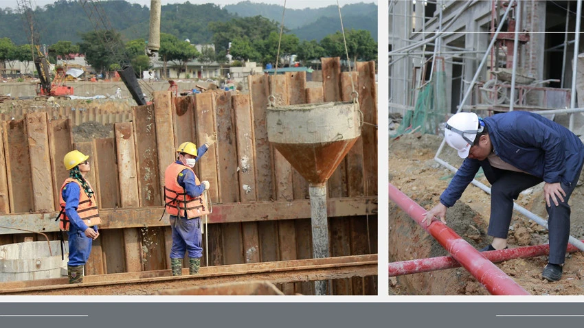 Các công trường trở lại guồng làm việc ảnh 5