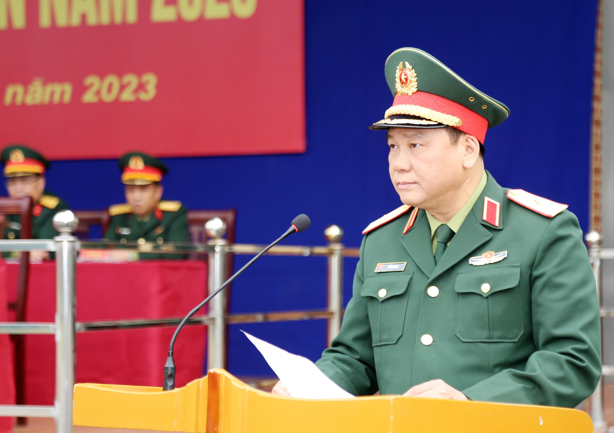 Lực lượng vũ trang tỉnh ra quân huấn luyện năm 2023 ảnh 5
