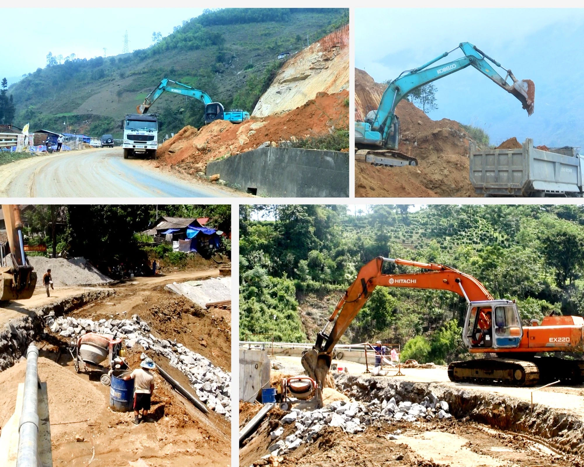 Sửa chữa, nâng cấp nhiều điểm trên Quốc lộ 4D và Tỉnh lộ 158 tại huyện Bát Xát.