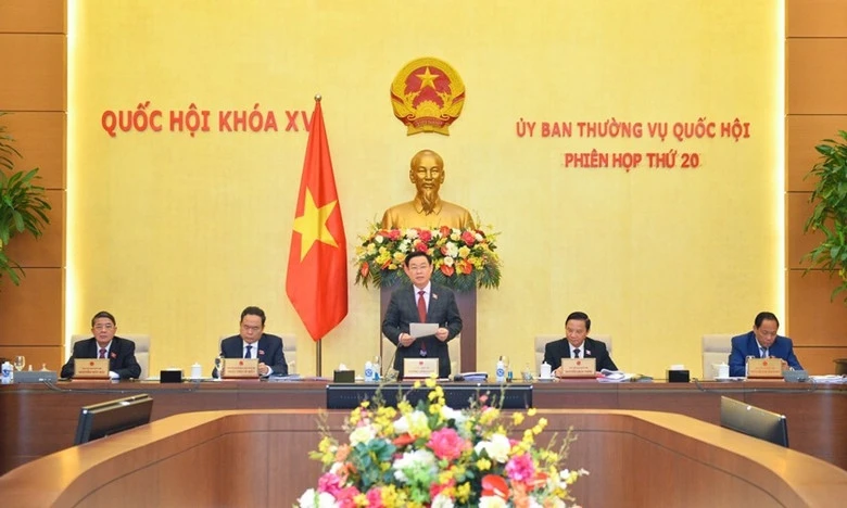 Phiên họp thứ 20 của Ủy ban Thường vụ Quốc hội.