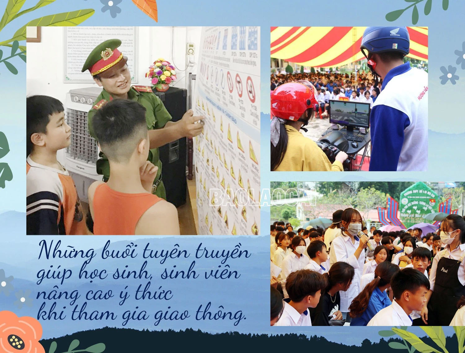 Góp phần nâng cao ý thức khi tham gia giao thông cho học sinh, sinh viên ảnh 2