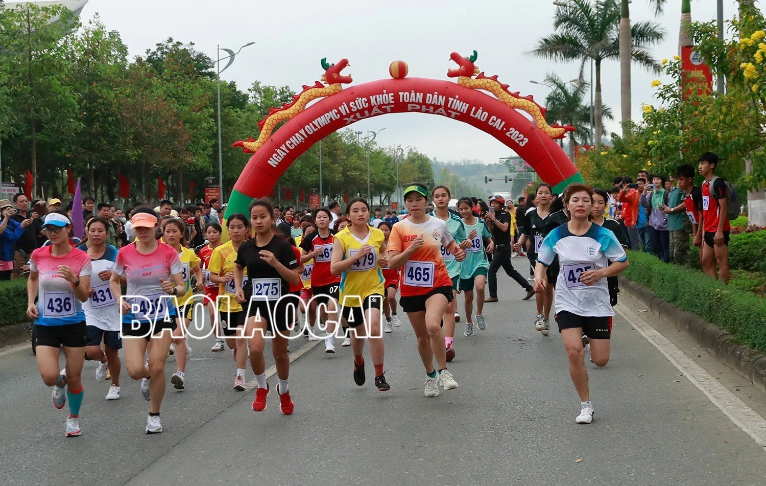 Đoàn Mường Khương bảo vệ thành công ngôi vô địch tại Giải Việt dã truyền thống Báo Lào Cai ảnh 1