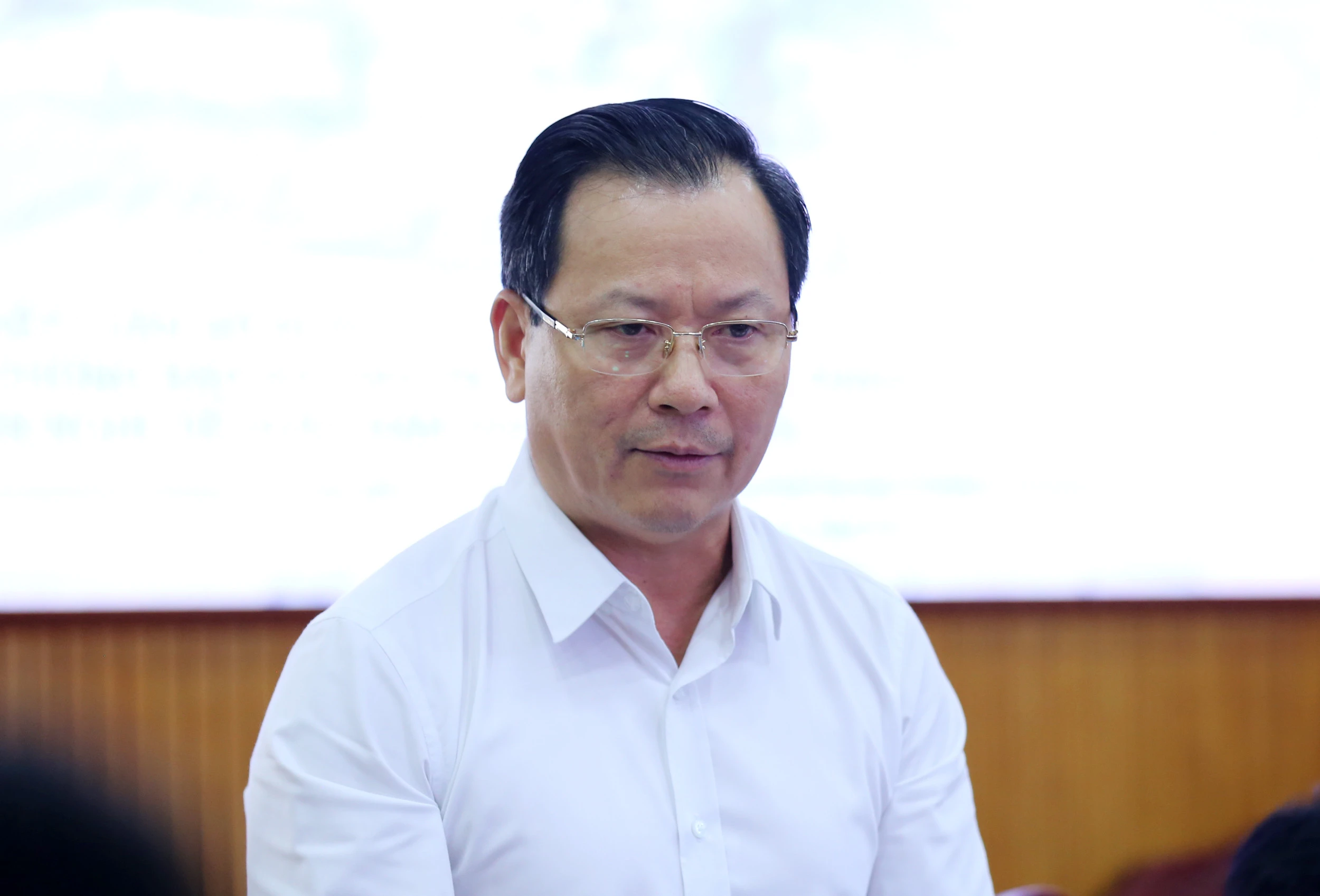 Bí thư Tỉnh ủy Đặng Xuân Phong chủ trì cuộc làm việc của Ban Thường vụ Tỉnh ủy với Ban Thường vụ Huyện ủy Bảo Yên ảnh 5