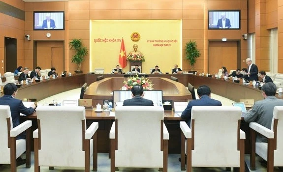 Ủy ban Thường vụ Quốc hội cho ý kiến về một số vấn đề lớn còn ý kiến khác nhau của dự án Luật Đấu thầu (sửa đổi).