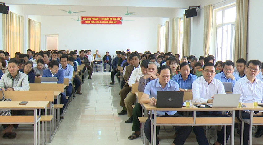 Đại biểu dự tập huấn.