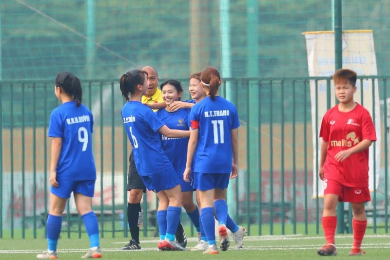 Hà Nam vô địch giải bóng đá nữ U16 Quốc gia 2023 ảnh 1