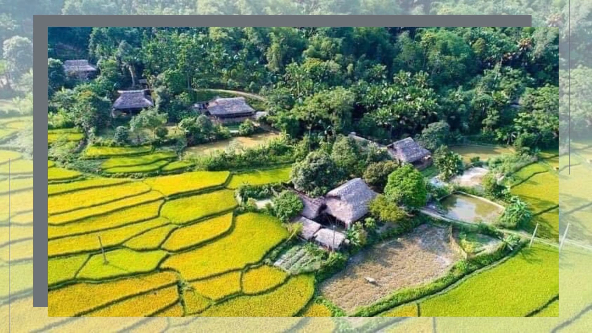 Làng cổ thành điểm du lịch ảnh 3