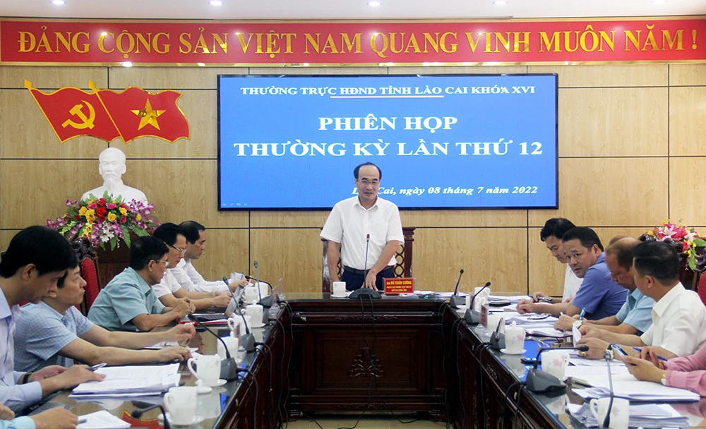 Thường trực HĐND tỉnh tổ chức phiên họp thường kỳ lần thứ 12 ảnh 3