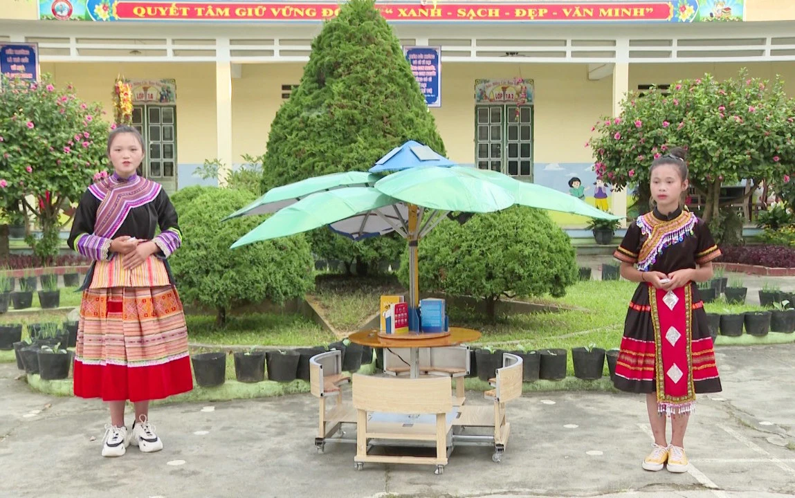 Học sinh Lào Cai đoạt 4 giải Cuộc thi Sáng tạo thanh, thiếu niên, nhi đồng toàn quốc năm 2022 ảnh 1