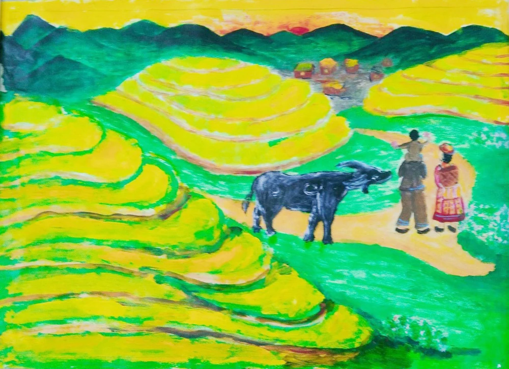 Một số tác phẩm tham gia cuộc thi.