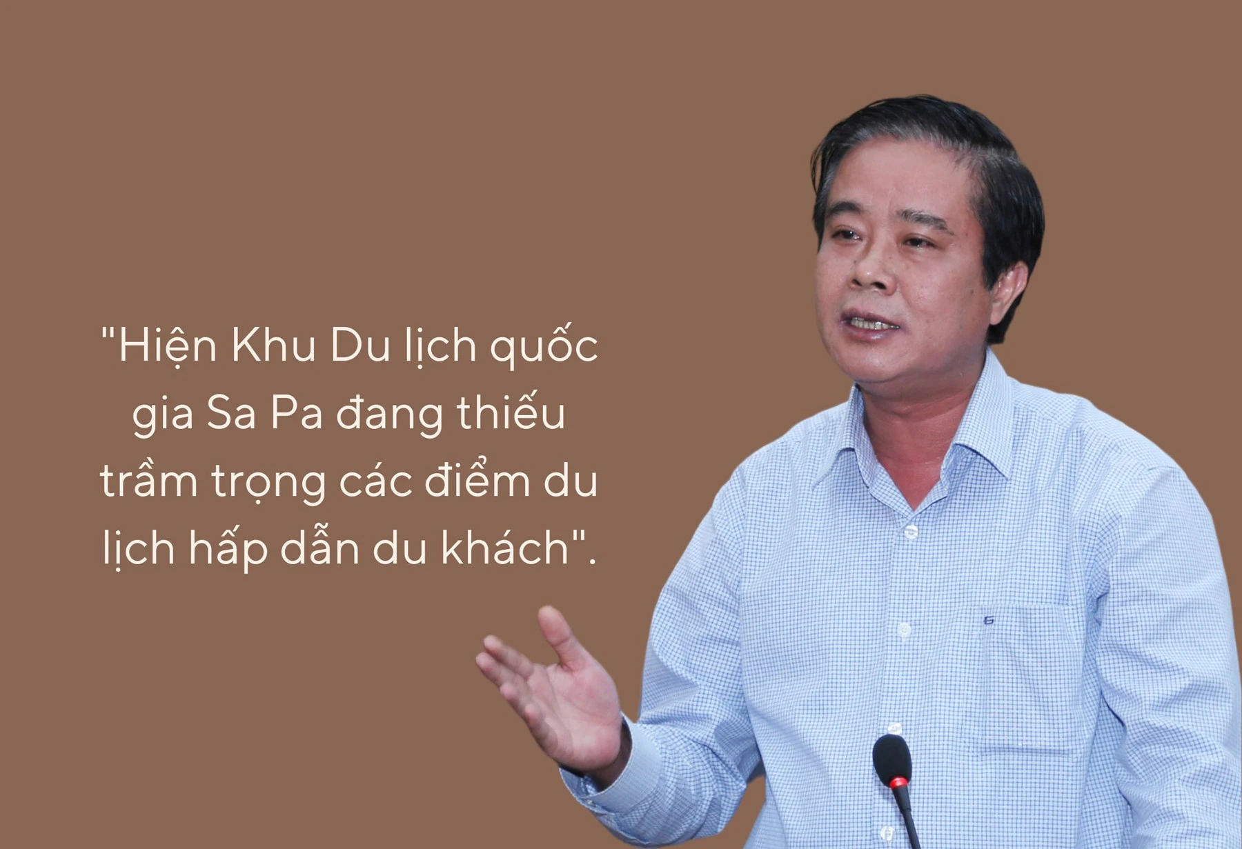 Bí thư Thị ủy Sa Pa Phan Đăng Toàn
