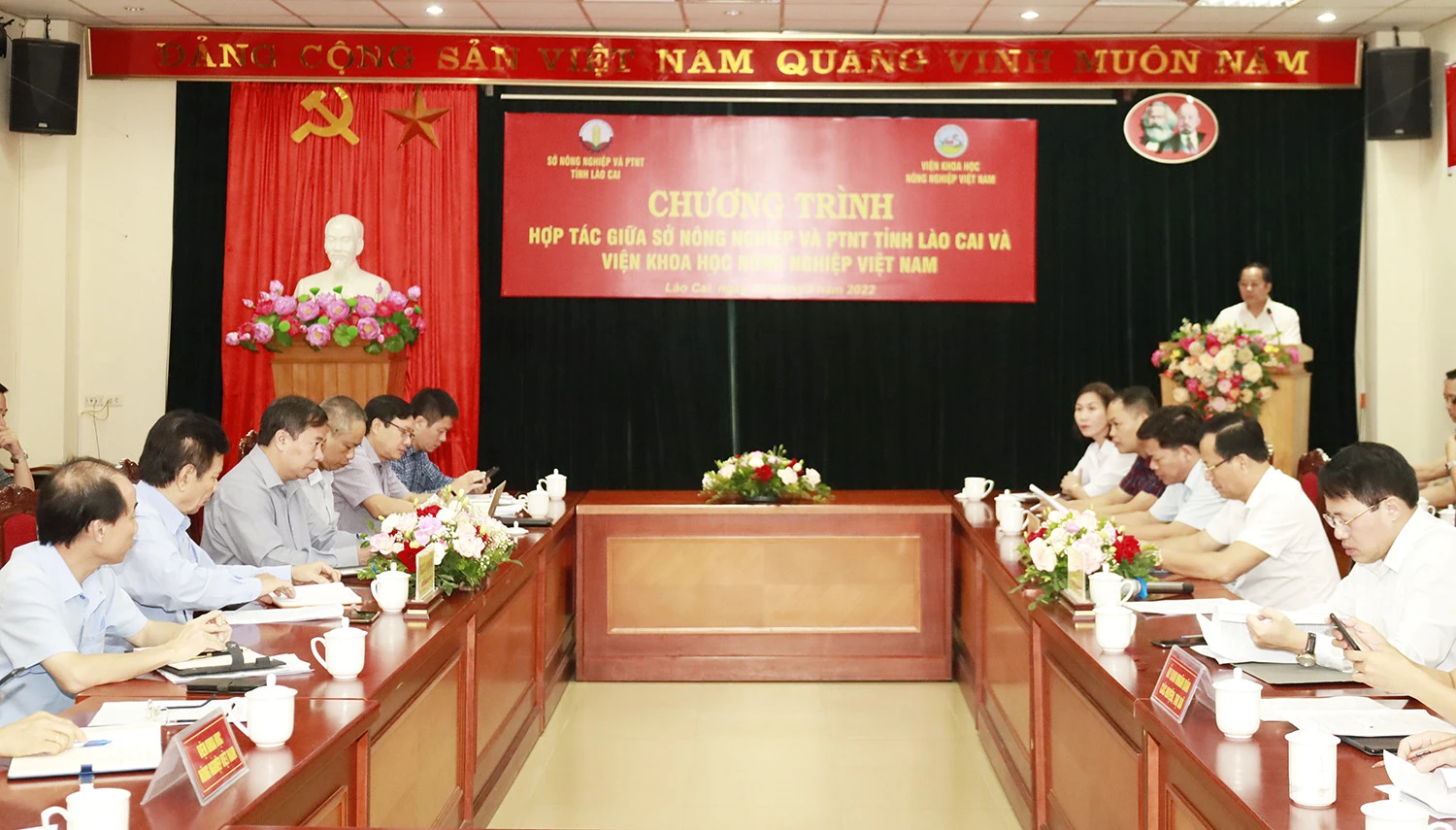 Quang cảnh Chương trình ký kết.
