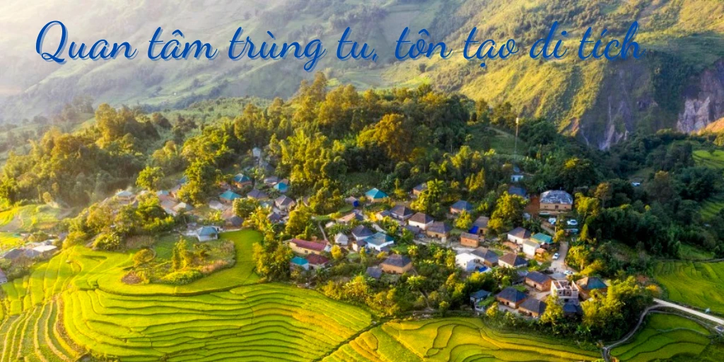 Quan tâm trùng tu, tôn tạo di tích ảnh 1 Quan tâm trùng tu, tôn tạo di tích ảnh 1
