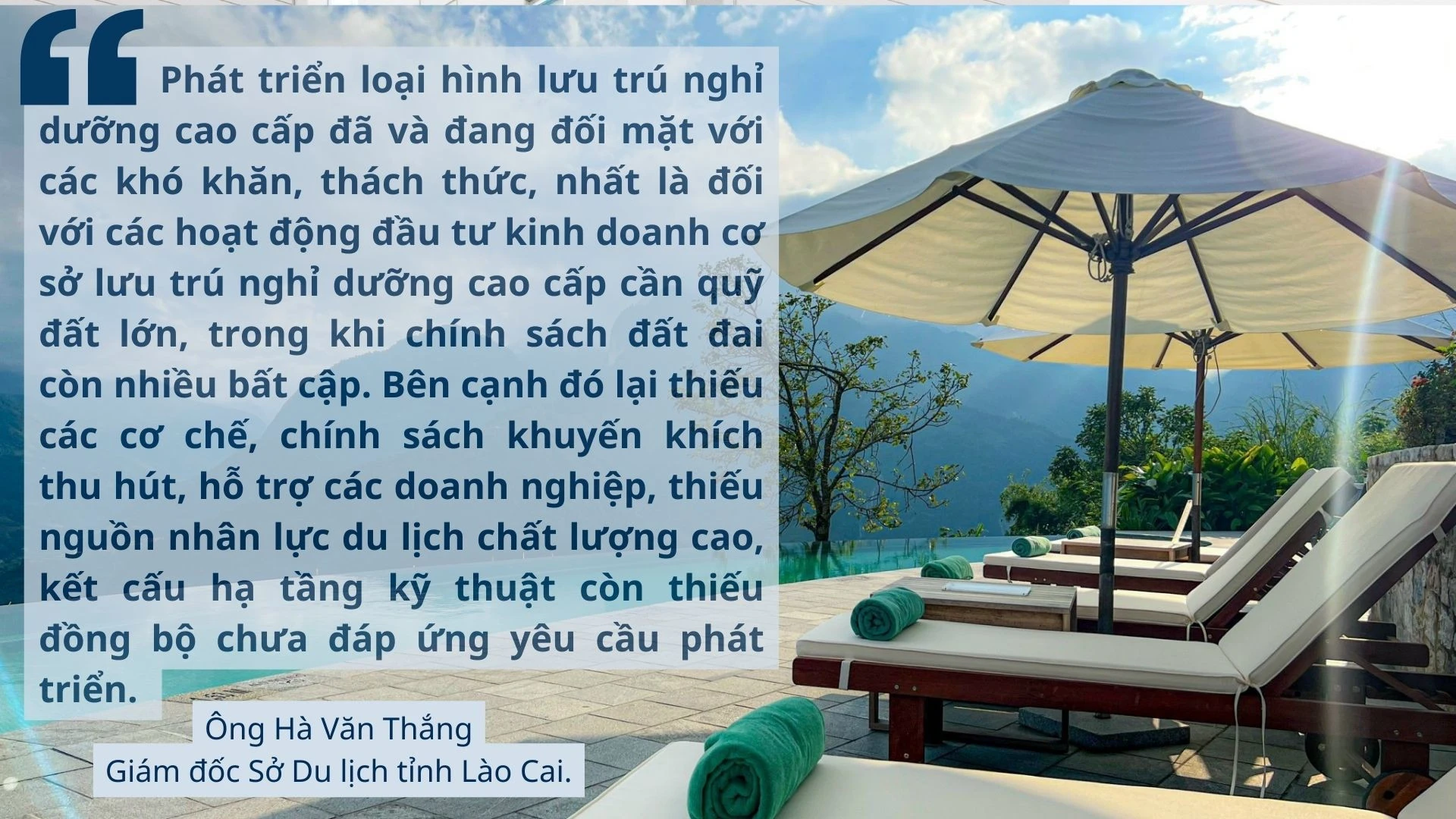 Cơ hội và thách thức đối với dịch vụ nghỉ dưỡng cao cấp ảnh 7
