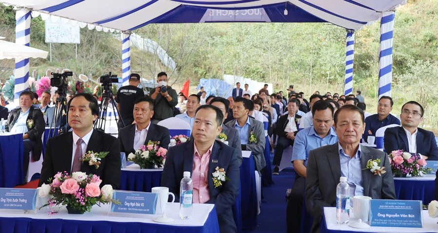 Khánh thành Nhà máy nước sạch BOO Sa Pa ảnh 2