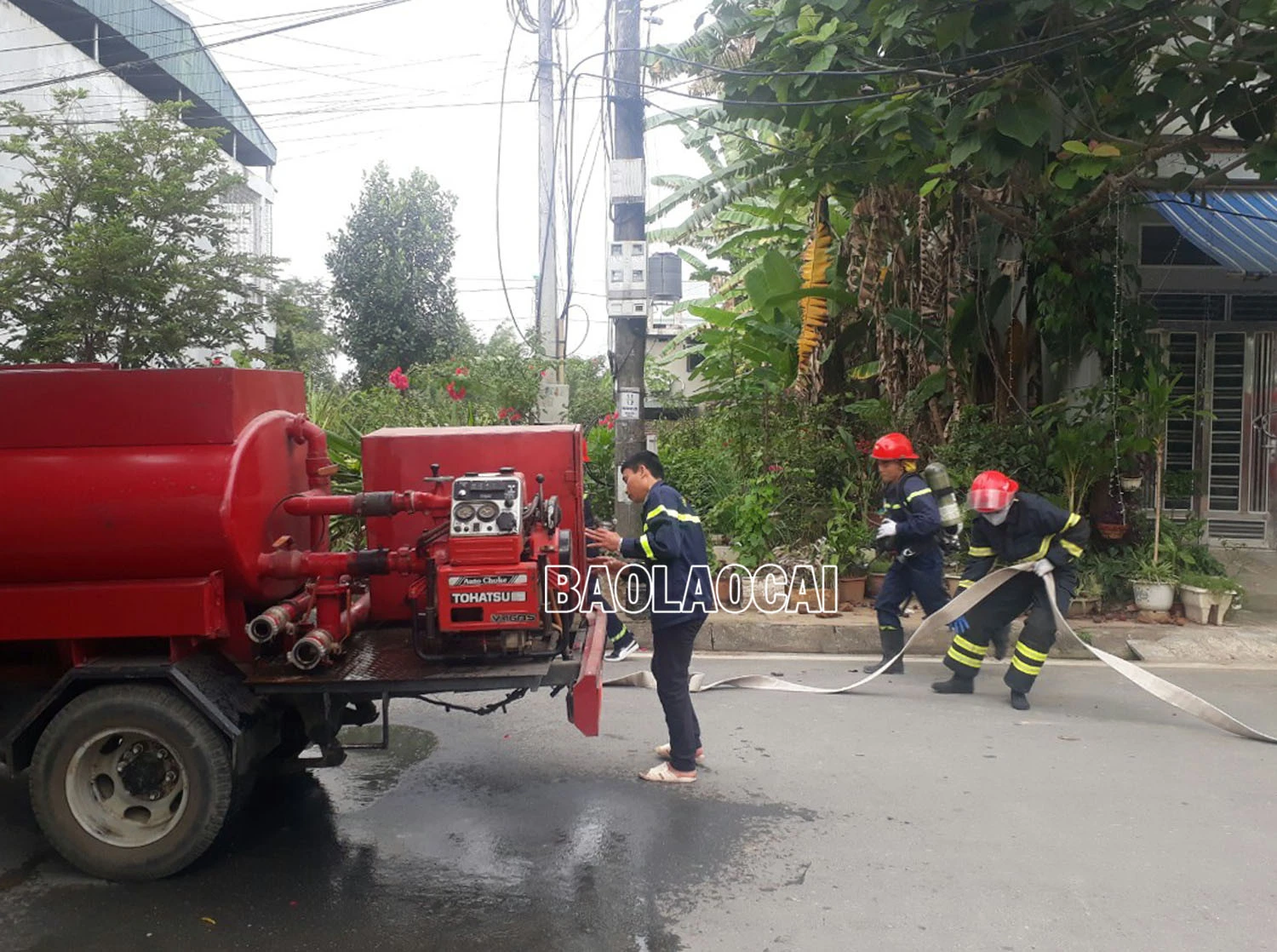 Thành phố Lào Cai: Cháy xưởng sản xuất hương, một người bị ngạt khói ảnh 3