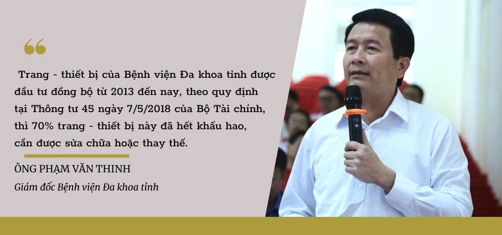 Báo động tình trạng trang - thiết bị y tế thiếu và xuống cấp ảnh 3