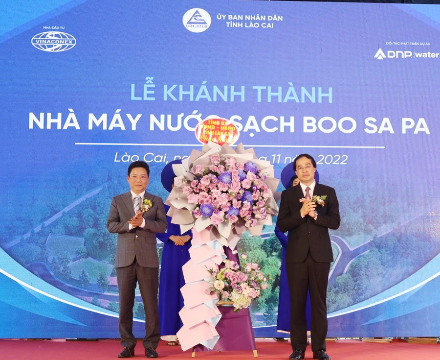 Khánh thành Nhà máy nước sạch BOO Sa Pa ảnh 3