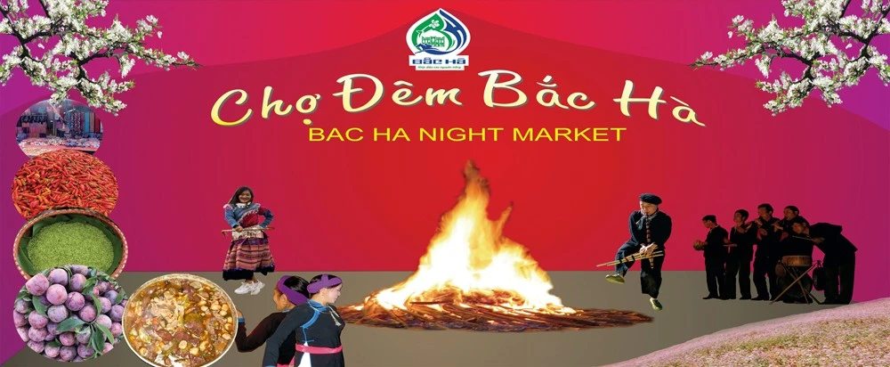 Chợ đêm Bắc Hà sẽ hoạt động trở lại từ tối 9/4 ảnh 1