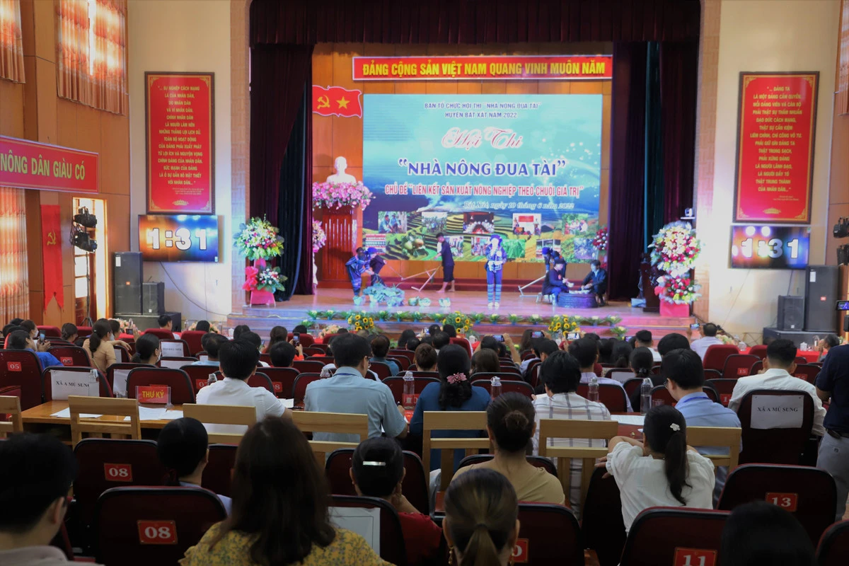 Bát Xát tổ chức Hội thi “Nhà nông đua tài” năm 2022 ảnh 1
