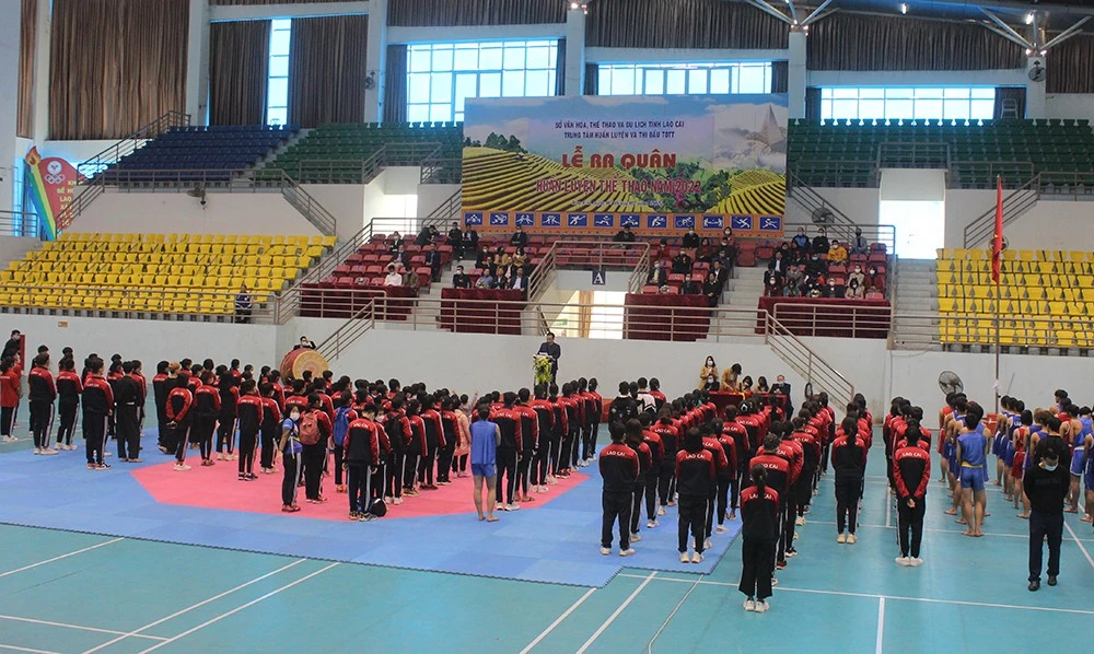 Ra quân huấn huyện thể thao năm 2022 ảnh 1