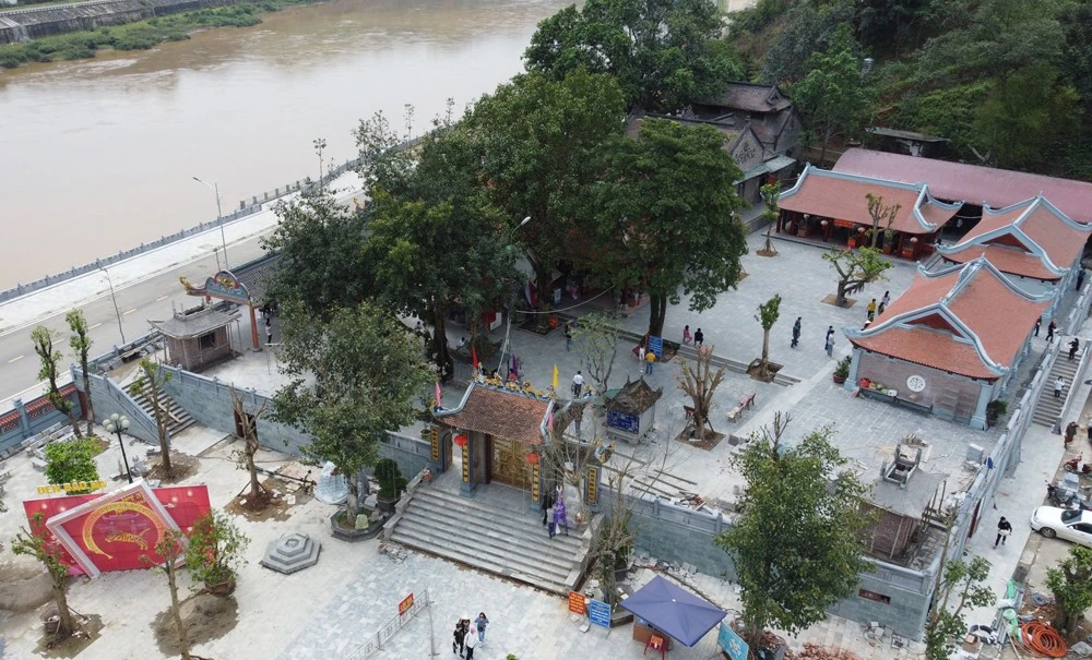 Khu di tích Bảo Hà được quy hoạch, xây dựng khang trang.