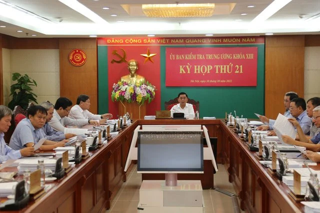 Ủy ban Kiểm tra Trung ương kỷ luật, đề nghị kỷ luật tổ chức đảng, đảng viên vi phạm - Ảnh 1. Ủy ban Kiểm tra Trung ương kỷ luật, đề nghị kỷ luật tổ chức đảng, đảng viên vi phạm - Ảnh 1.