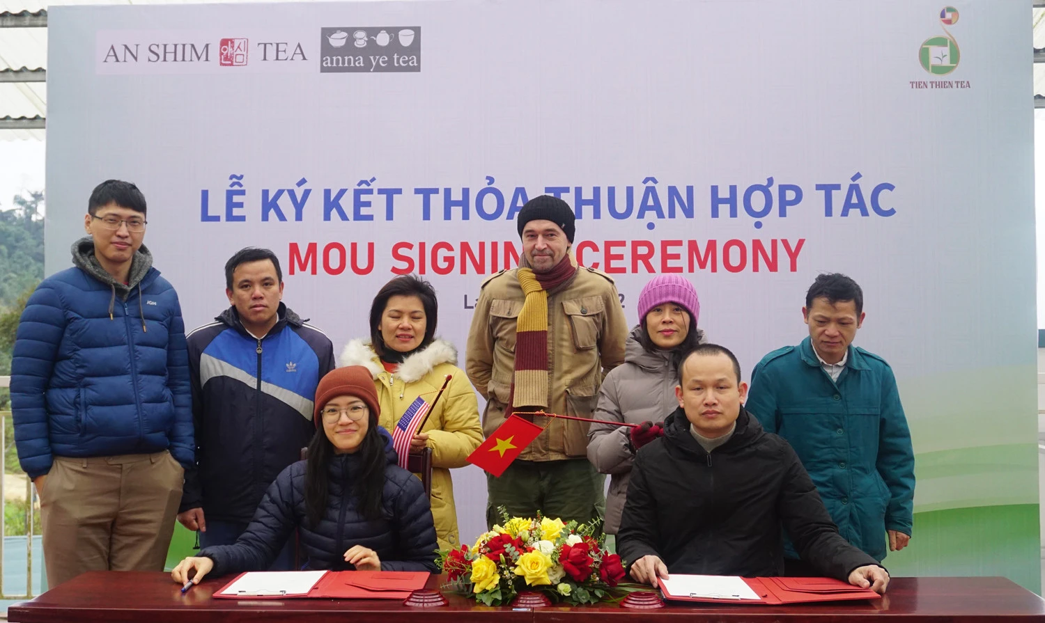 Công ty Trà Tiên Thiên hợp tác với doanh nghiệp chè đến từ Mỹ và Latvia&nbsp; ảnh 2