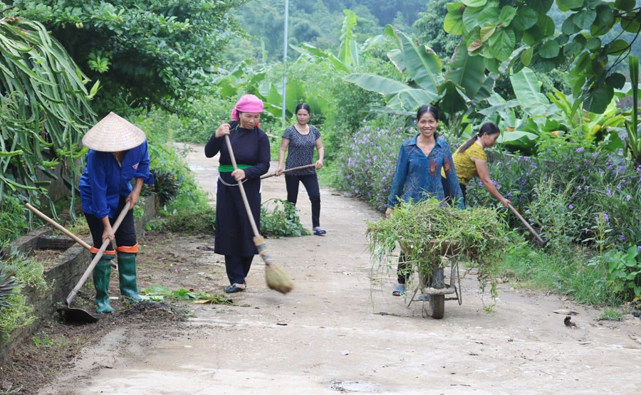 Phụ nữ góp sức bảo vệ môi trường ảnh 1