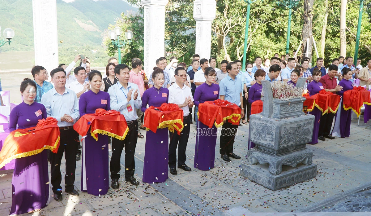 Khánh thành khu Lăng mộ Thần vệ quốc Hoàng Bảy ảnh 2