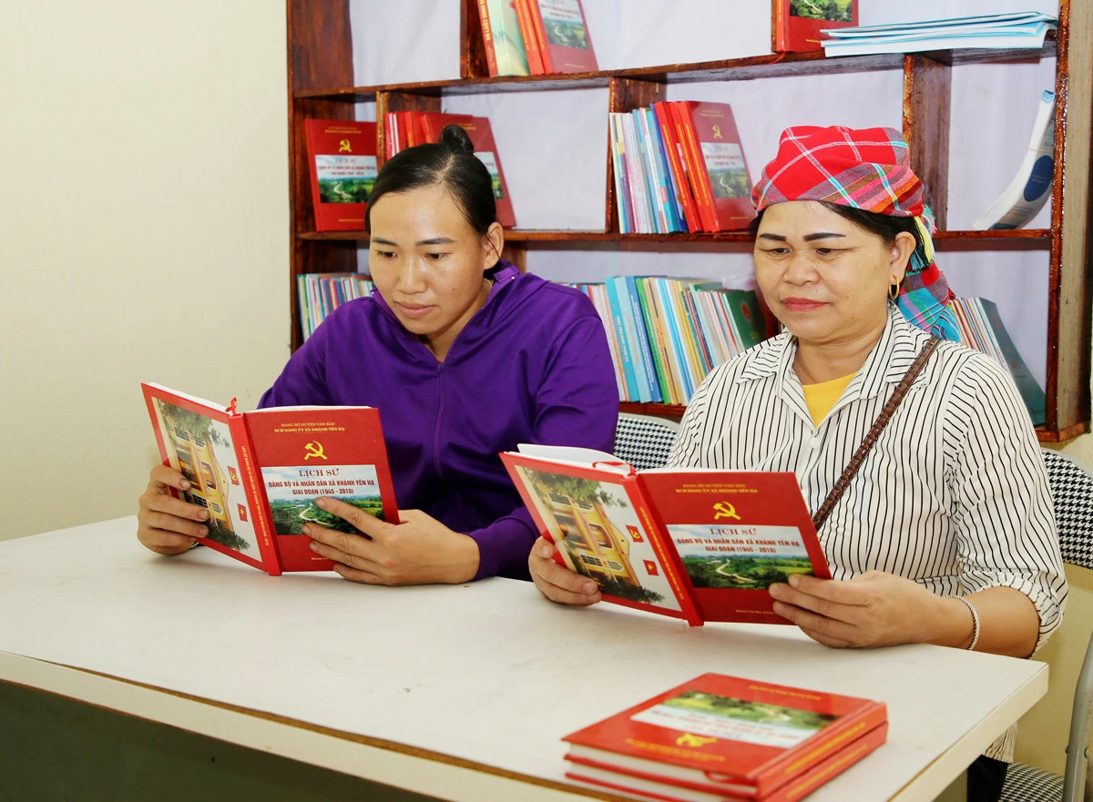 Những cuốn lịch sử đảng bộ trở thành tài liệu để cán bộ, đảng viên và Nhân dân tìm hiểu về truyền thống của quê hương.