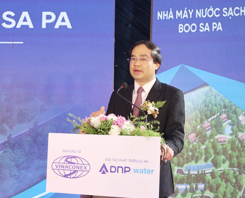 Khánh thành Nhà máy nước sạch BOO Sa Pa ảnh 4