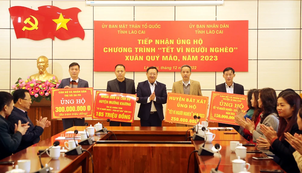 Tiếp nhận hơn 6,5 tỷ đồng ủng hộ "Tết vì người nghèo" xuân Quý Mão, năm 2023 ảnh 7