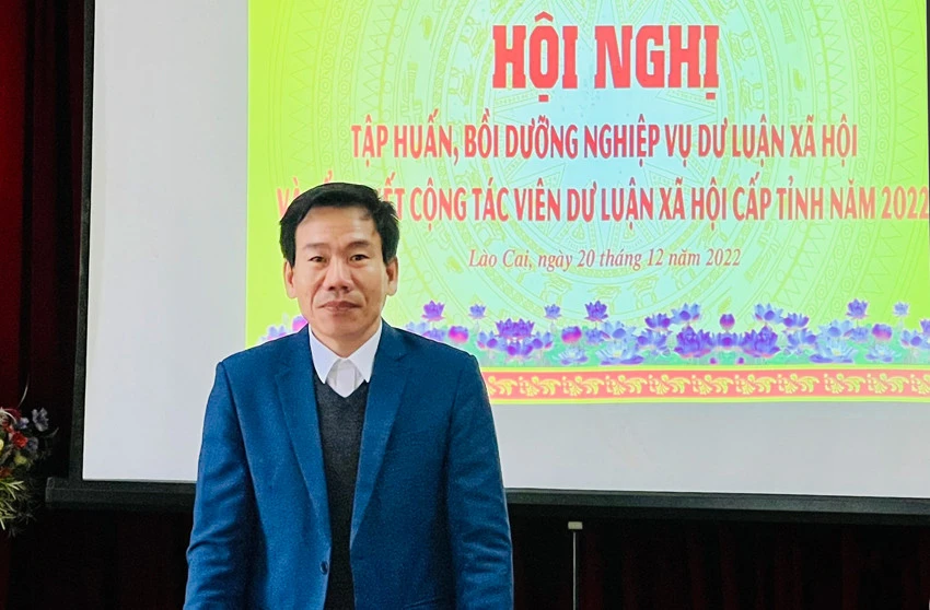 Ban Tuyên giáo Tỉnh ủy tổng kết công tác dư luận xã hội cấp tỉnh năm 2022 ảnh 1