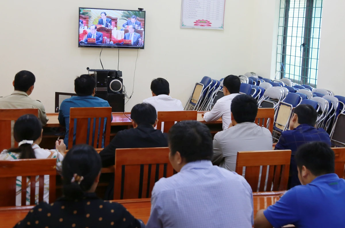 Hân hoan, kỳ vọng vào thành công Đại hội Đảng bộ tỉnh lần thứ XVI ảnh 1 Hân hoan, kỳ vọng vào thành công Đại hội Đảng bộ tỉnh lần thứ XVI ảnh 1