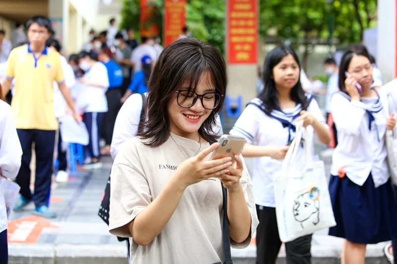 Thí sinh dự kỳ thi tốt nghiệp THPT năm 2023.