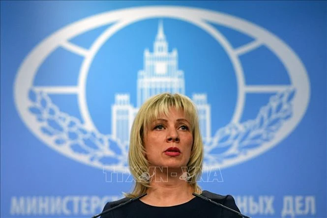 Người phát ngôn Bộ Ngoại giao Nga Maria Zakharova.